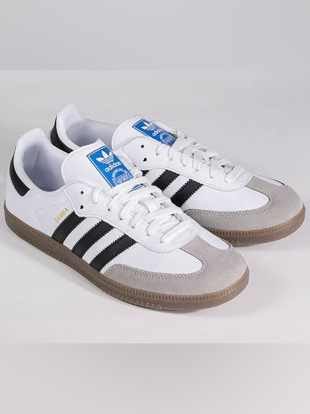 adidas Samba White Black Gum Women's Sneakers